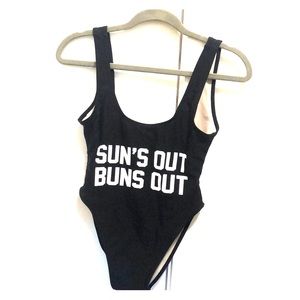 Suns Out Buns Out One Piece